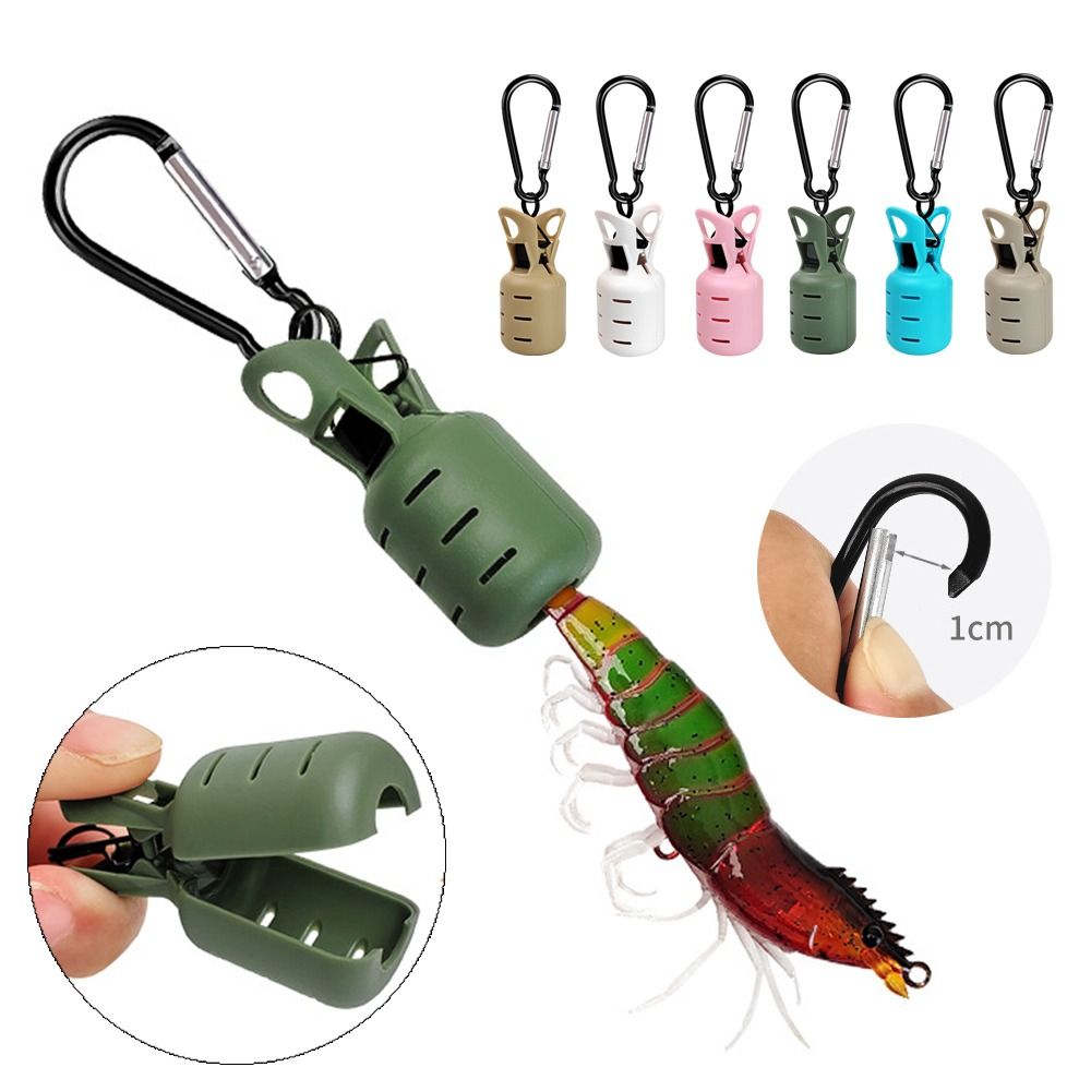 Fishing Hook Jig - Accessoires de pêche durables avec mousqueton