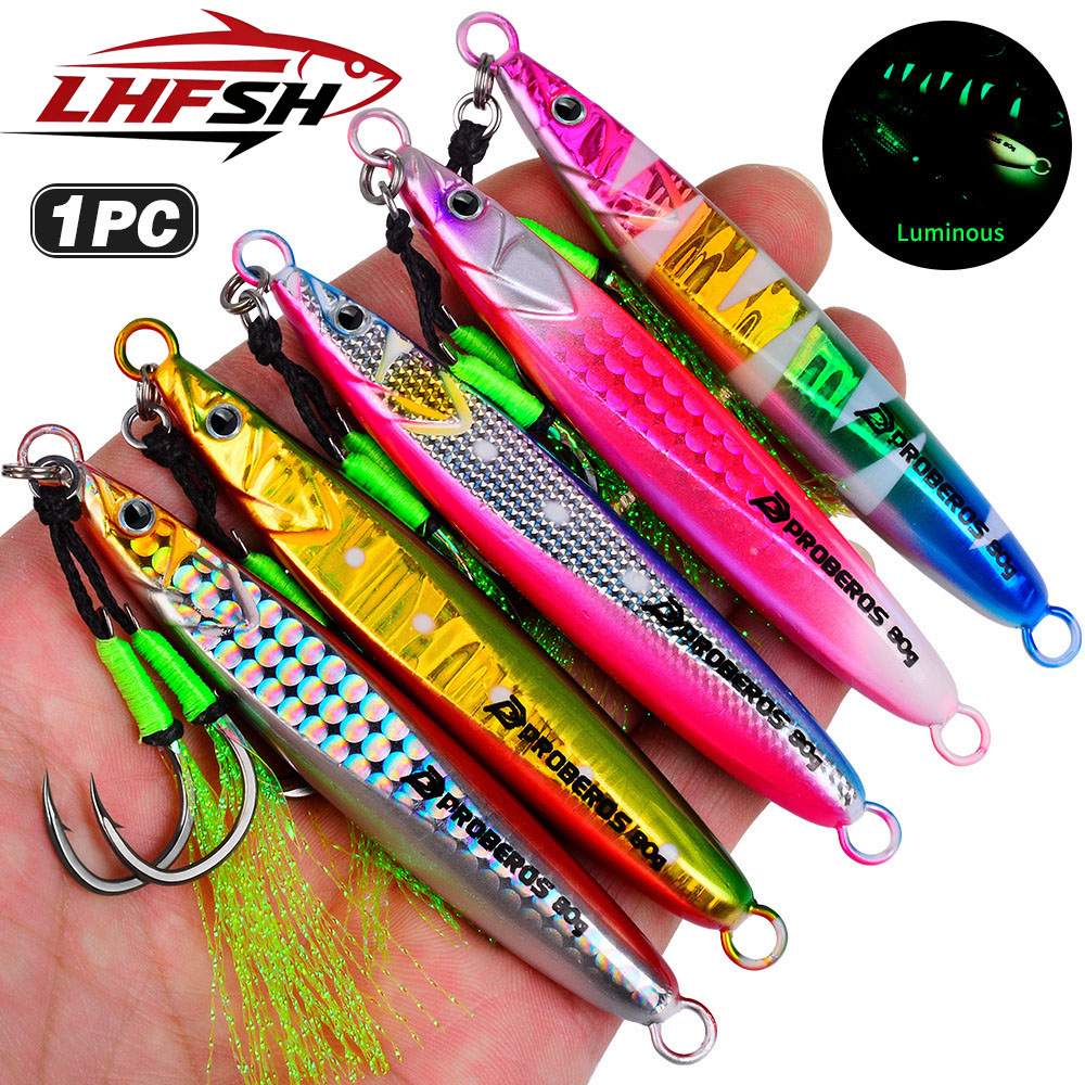 Fishing Hook Treble - Leurre de pêche en métal lumineux