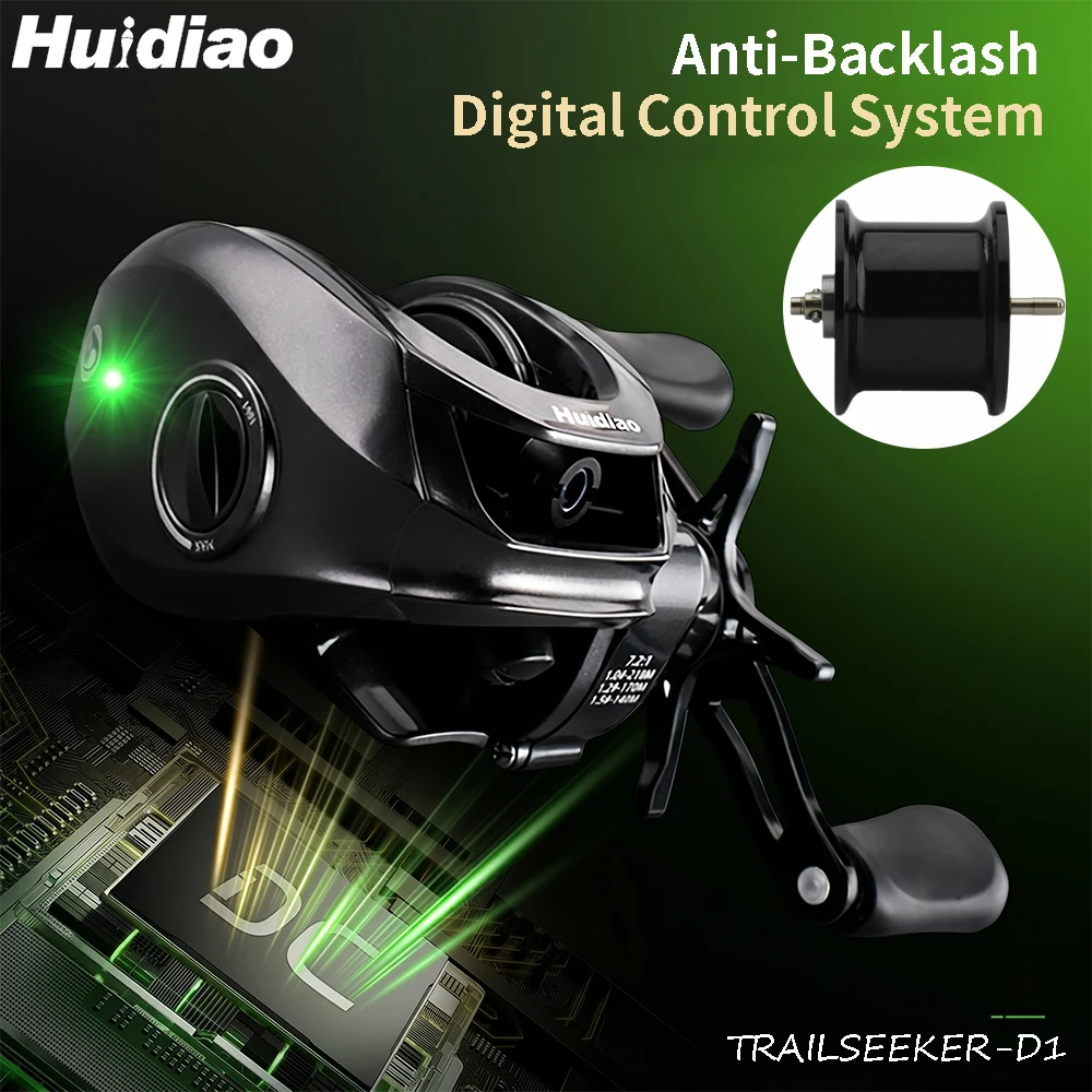 Kastking Reel Zephyr - Huidiao TRAILSEEKER DC Baitcasting Reel BFS