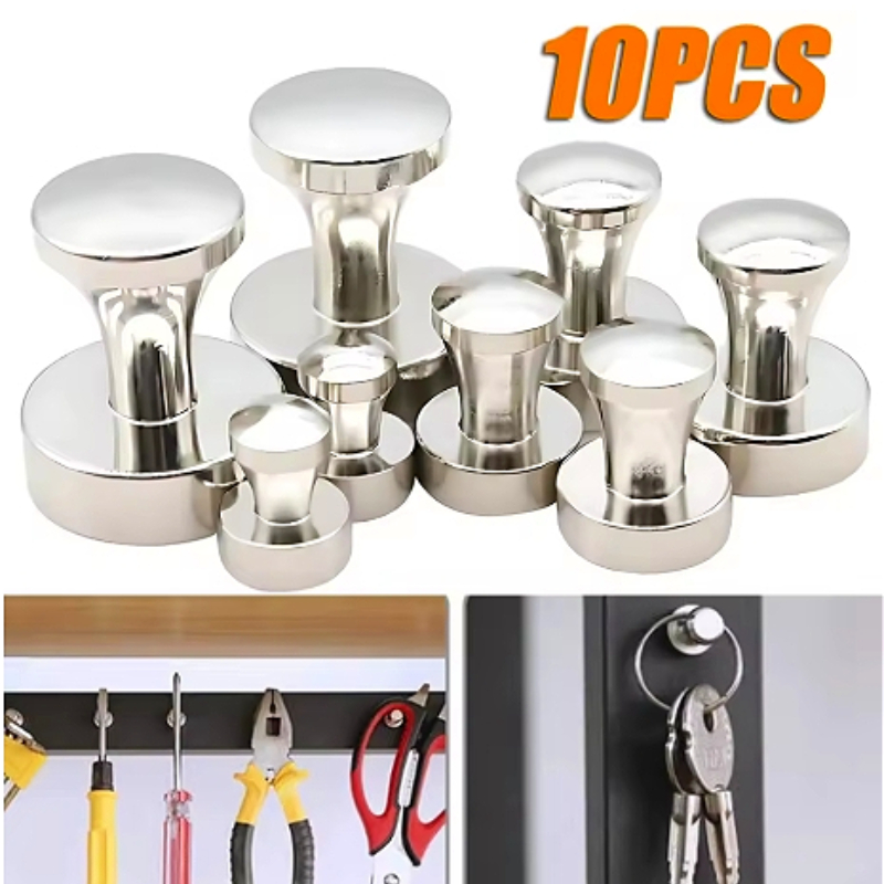Fishing Hook Stainless Steel - 10 pièces aimant Super fort aimants