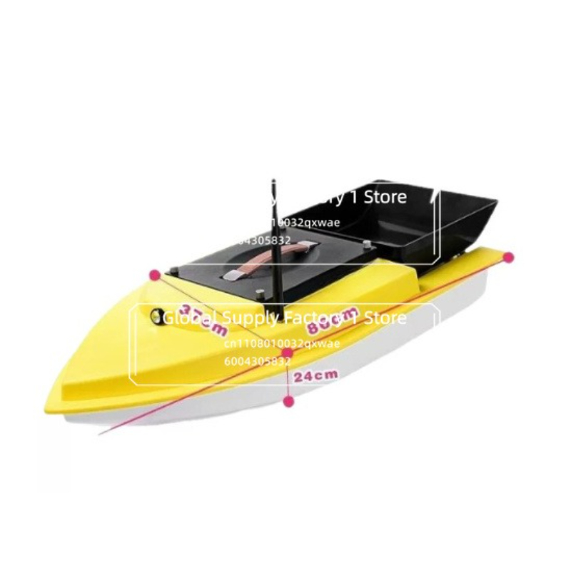 Fishing Hook - Bateau de pêche télécommandé multifonctionnel pour