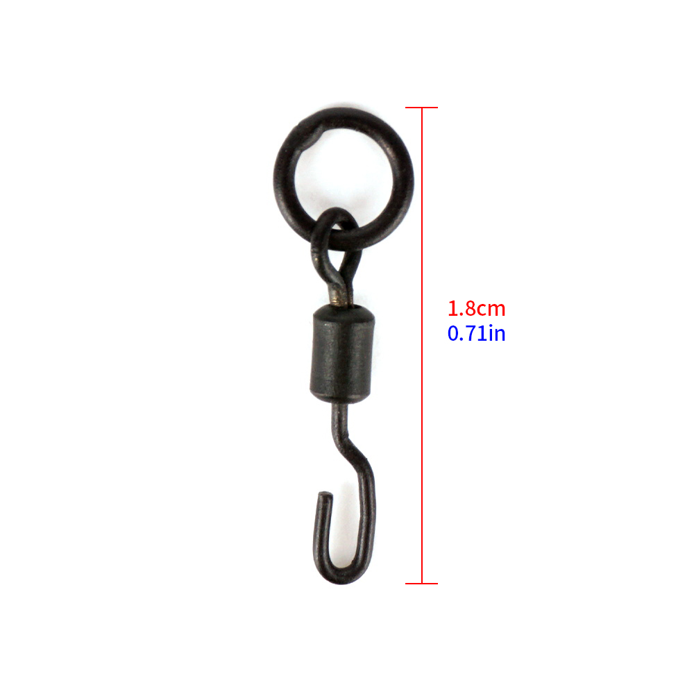 Hirisi 200 pièces Émerillons d - Fishing Hook Stainless Steel avis et prix