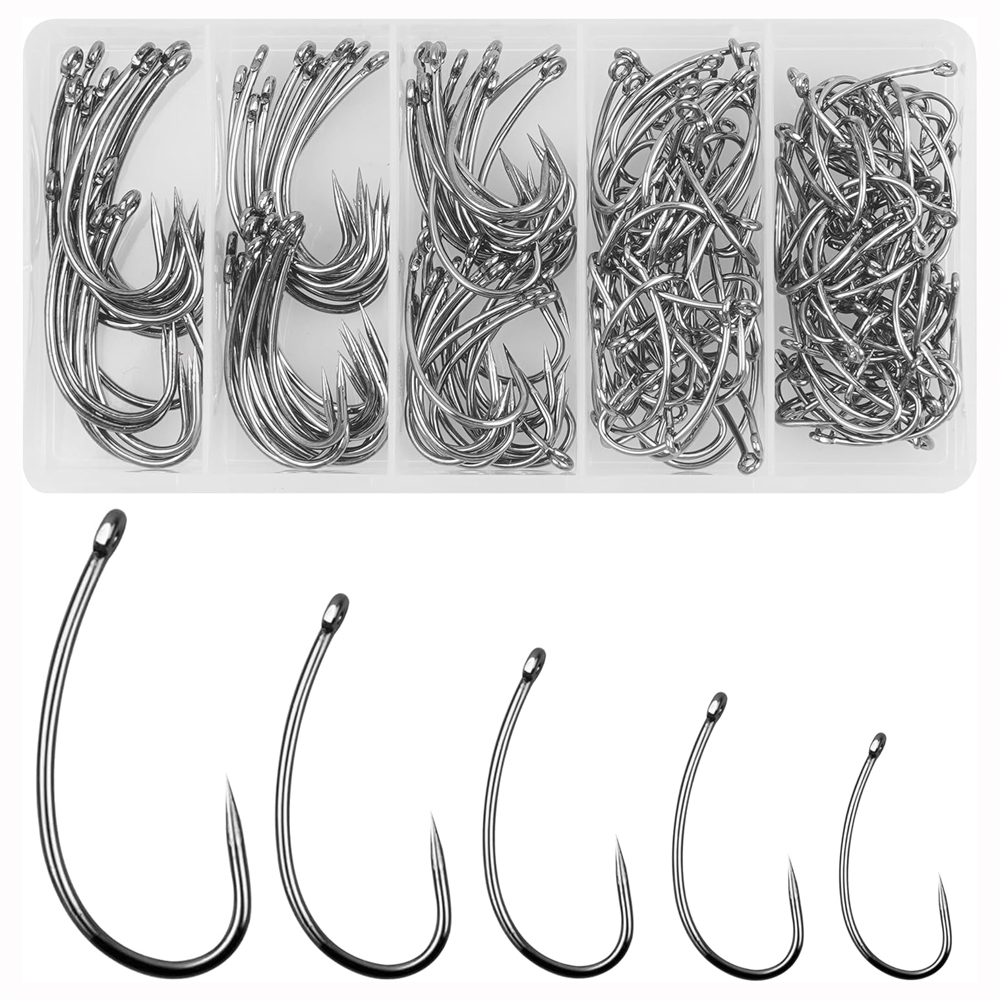 Kit d'hameçons circulaires san - Fishing Hook Barbless avis et prix
