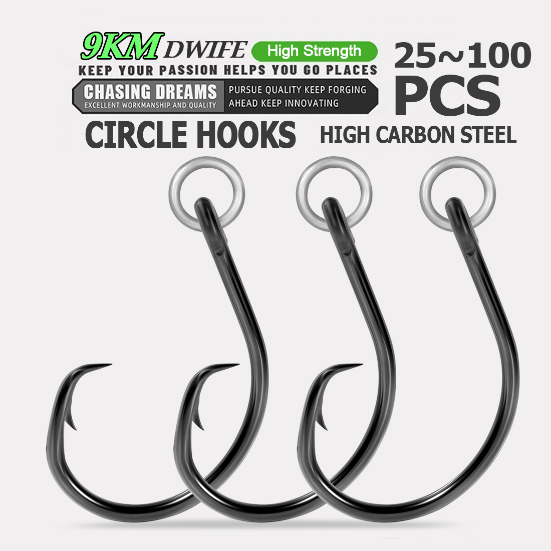 Hameçons circulaires de pêche  - Fishing Hook Circle avis et prix