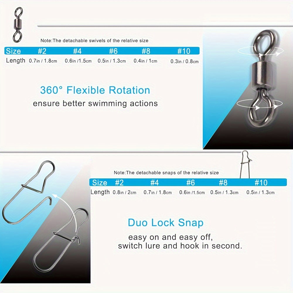 Kit d'accessoires de pêche 95/ - Fishing Hook Stainless Steel avis et prix