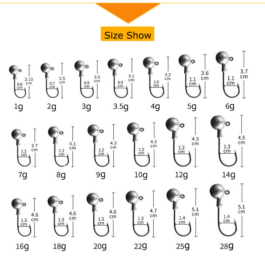 Hameçons de pêche à tête de ji - Fishing Hook Assortment avis et prix
