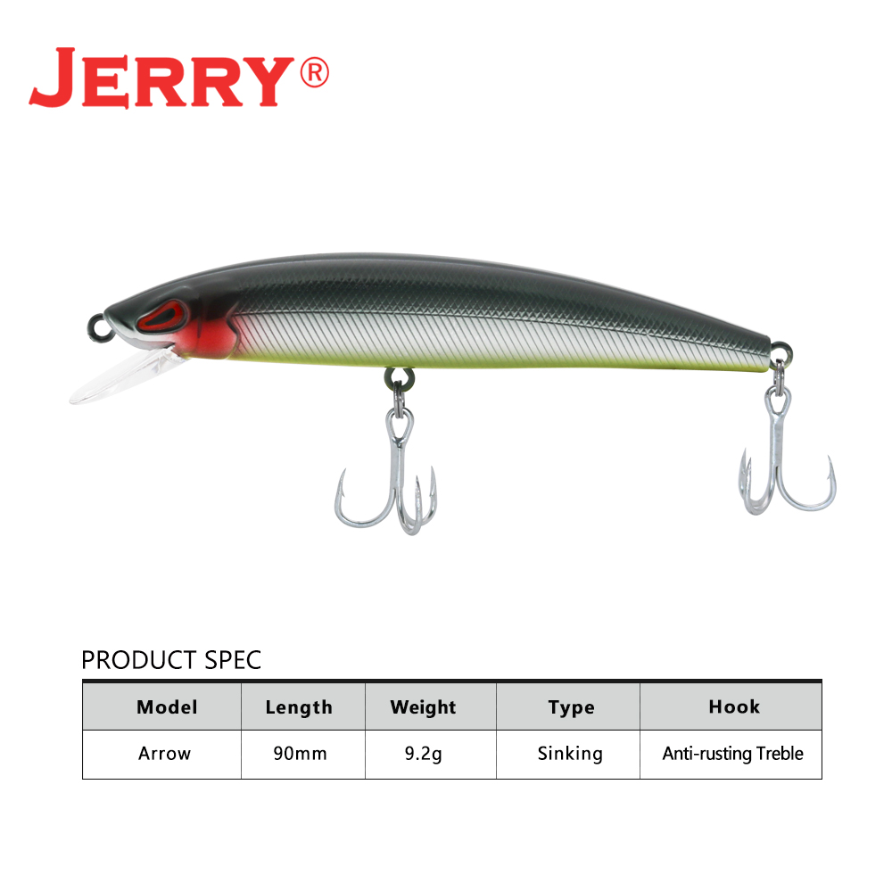 Jerkbait – leurre méné coulant - Fishing Hook Treble avis et prix