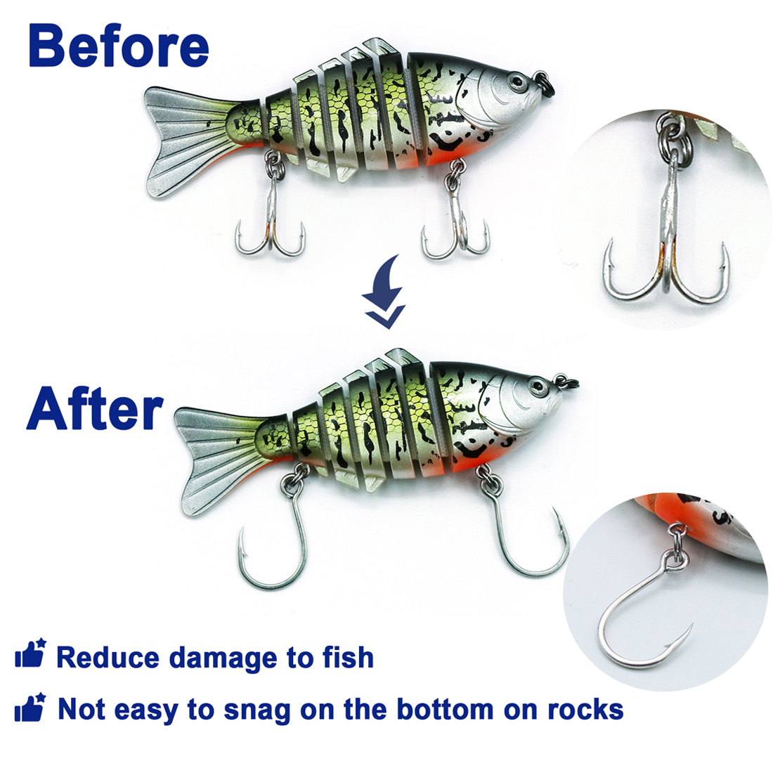 Hameçons de pêche 9KM, 25 pièc - Fishing Hook Assortment avis et prix