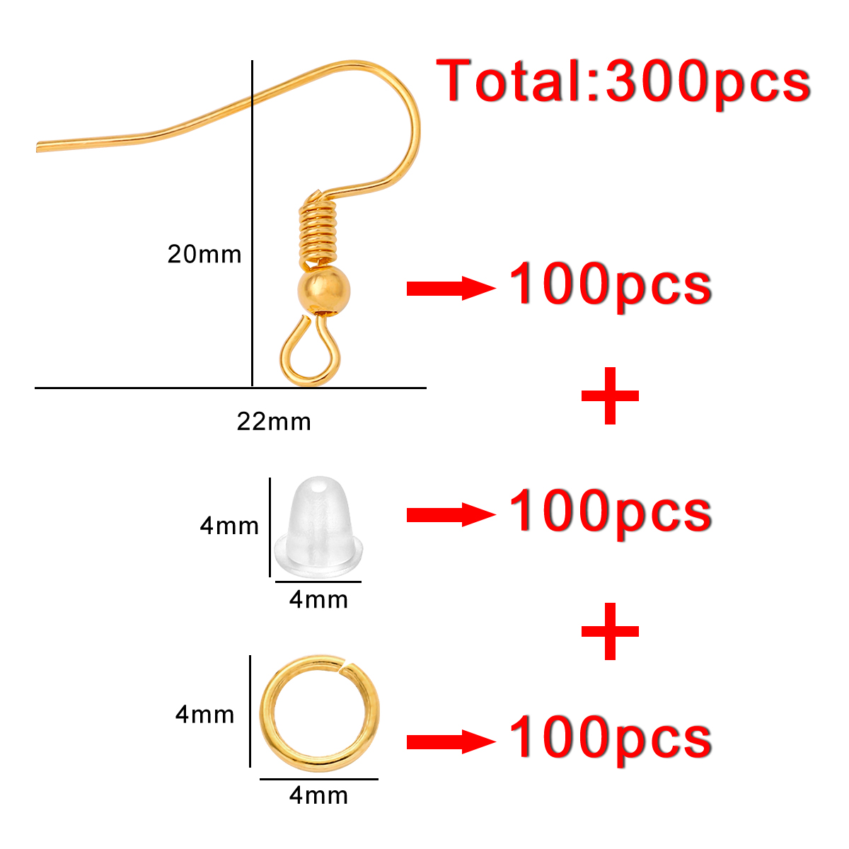 Kit de crochets de boucles d'o - Fishing Hook Assortment avis et prix